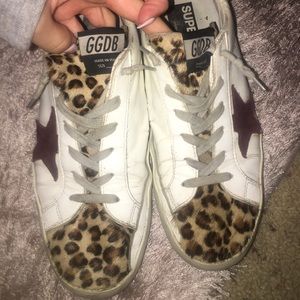 Genuine Calf hair Golden Gooses